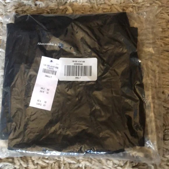 ABERCROMBIE Asymmetrical One-Shoulder Ponte Mini Dress NWT - Picture 9 of 9